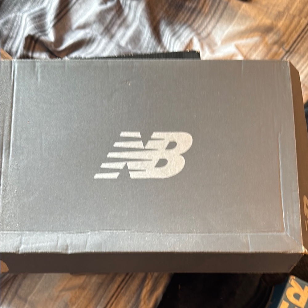 New Balance Gray Shoe Box